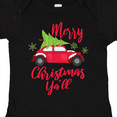 thumbnail image 4 of Inktastic Merry Christmas Ya'll with Red Car and Tree Boys or Girls Baby Bodysuit, 4 of 5