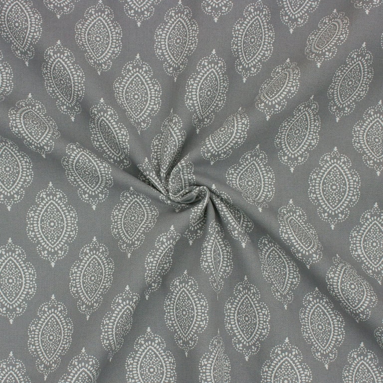 Intrinsic Cement Gray Solid Home Decor Fabric