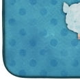 thumbnail image 4 of Polkadot Sheep Lamb Watercolor Dish Drying Mat, 4 of 7