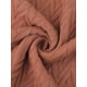 thumbnail image 5 of Falda midi de punto acampanada de mujer INSPIRE CHIC, con cintura alta elástica y stretchy, talla S, color caramelo, 5 of 6