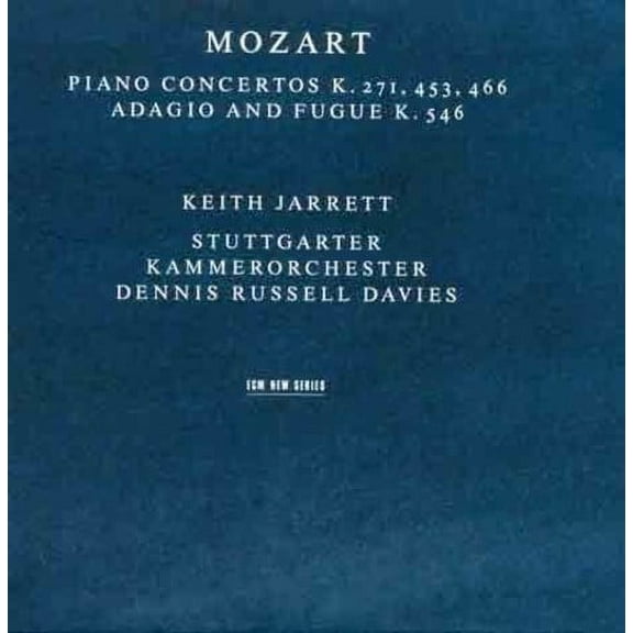 Keith Jarrett - Piano Concertos / Adagio / Fugue - Classical - CD