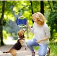 thumbnail image 5 of 2pcs Red Cotton Pet Frisbee Bite Resistant Training Dog Toy, 5 of 5