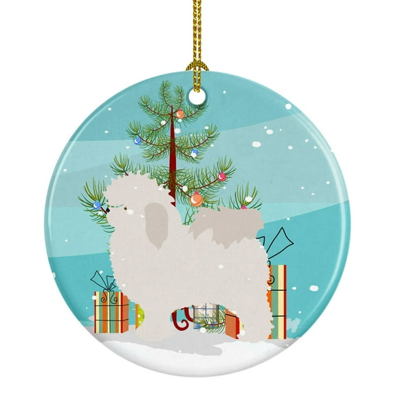 Bolognese Christmas Ceramic Ornament