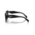 thumbnail image 3 of Prada PR 19ZS Plastic Womens Butterfly Sunglasses Black 55mm Adult, 3 of 6