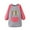 Hot Pink, variant on Kiijoy Kids Art Smock Graphic Long Sleeve Pocket Painting Apron for Boys Girls, Sizes 9-12