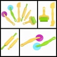 thumbnail image 5 of 【Curated Selection】6Pcs/Set K Ids Color Model Tool Toys 3D Plasticine Tools Set Early Learning Toys, 6Pcs/Set K Ids Color Play Dough Model Tool, 6-Piece Clay Tool Set, Yellow, By Shiogb, 5 of 5