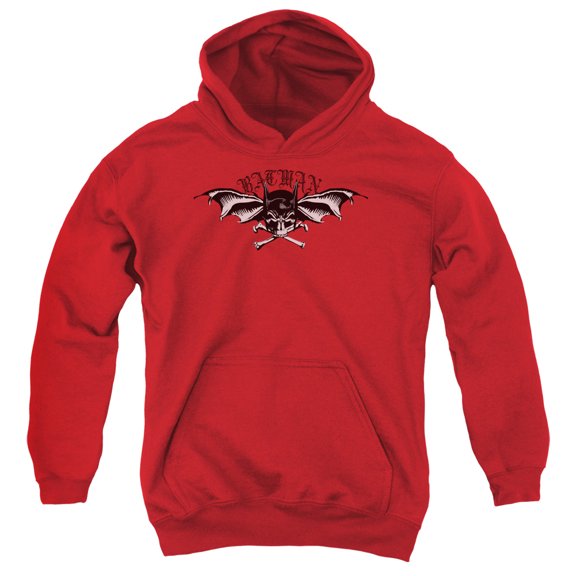Batman - Wings Of Wrath - Youth Hooded Sweatshirt - Small