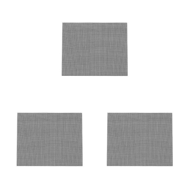 Toystoory Almohadilla de malla de fibra de vidrio antiadherente para cocina, alfombrillas de red para barbacoa, resistente al desgaste, lámina para asar a Type1 NO1 Toystoory CBP127377