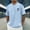 Light Blue, variant on Dianli Shirts for Men Coconut Tree Print Short Sleeve Round Neck Sports T-Shirt Quick-Dry Breathable Lightweight Casual Fitness Tee Beach Loungewear Vacation Active