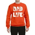 thumbnail image 2 of Wild Bobby,Dad Life Kids Father Husband Best Dad Gift, Father's Day, Unisex Crewneck Graphic Sweatshirt, Orange, Medium, 2 of 3