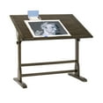 thumbnail image 4 of Studio Designs Vintage Wood Art Drafting Desk Table with Adjustable Tilting Top, 4 of 7