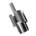 thumbnail image 2 of DYNWAVECA Pipe Threader Tool Pipe Threader Kit Easy to Use Plumber Tool Toilet Building Internal External Thread Cutter Point Tap 4 points, 2 of 10