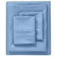 thumbnail image 3 of Lux Decor Collection Bed Sheets, 1800 Series Microfiber Deep Pocket Wrinkle, Fade, Stain Resistant King Sheets Set - Blue, 3 of 5