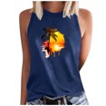thumbnail image 1 of Birdeem Débardeur pour Femmes Mode Imprimé Col Rond Ample Sans Manches T-Shirt Chandail, 1 of 12