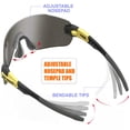 thumbnail image 3 of Gafas de Sol para Ciclismo RT100 sin Montura Doradas para Mujeres y Hombres, 3 of 7