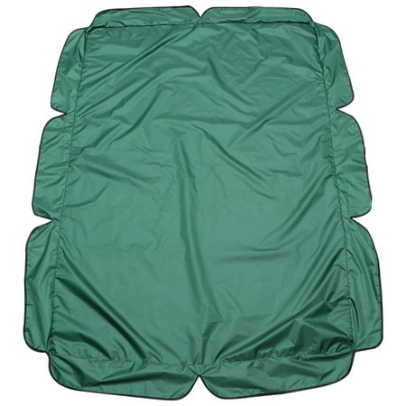 

HOMEMAXS Waterproof Garden Swing Cover Hammock Tent Dust Proof Cover Swing Cover Portable Sunshade Cover for Outdoor Home - Three-seat 249x185cm (Dark Green)