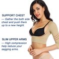 thumbnail image 2 of MISS MOLY Upper Arm Shaper for Women Rib-Knit Compression Crop Top Shapewear Push Up Chest Humpback Posture Corrector, 2 of 6