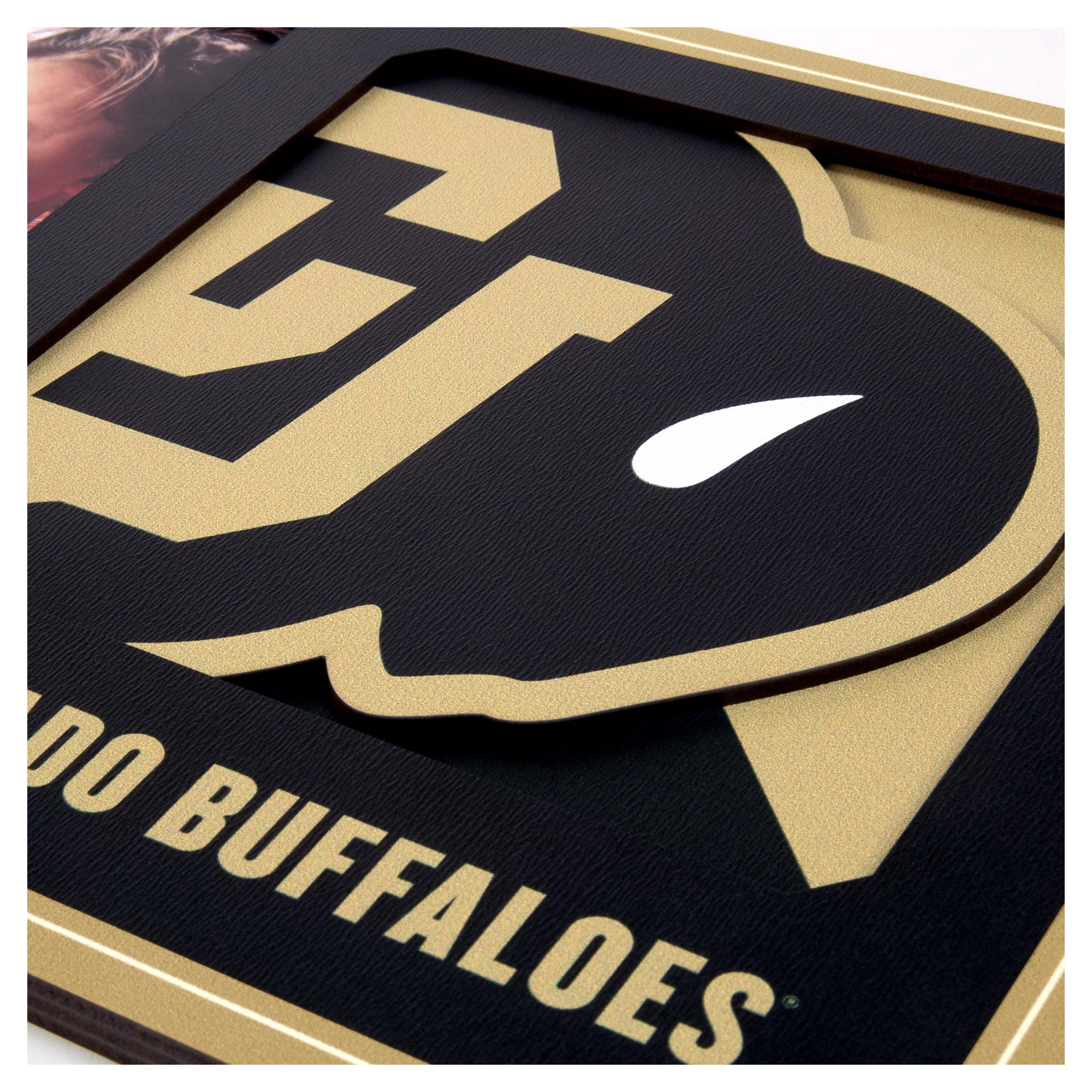 IDNA Colorado Buffaloes 3D Logo Series Picture Frame