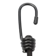thumbnail image 2 of 1/4" x 18" Black Bungee Cords (bundle of 25) - 6mm, 2 of 7