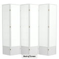thumbnail image 6 of Red Lantern 7 ft. Tall Double Cross Shoji Screen - White - 6 Panels, 6 of 6