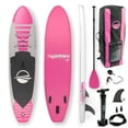 thumbnail image 5 of SereneLife Inflatable Stand Up Paddle Board (6 Inches Thick) with Premium SUP Accessories & Carry Bag | Wide Stance, Bottom Fin for Paddling, Surf Control, Non-Slip Deck | Youth & Adult Standing Boat, 5 of 5