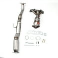 thumbnail image 6 of Front & Rear Catalytic Converter for 2002-2006 Nissan Altima 2.5L, Polished Stainless Steel, 2-Piece, 6 of 11