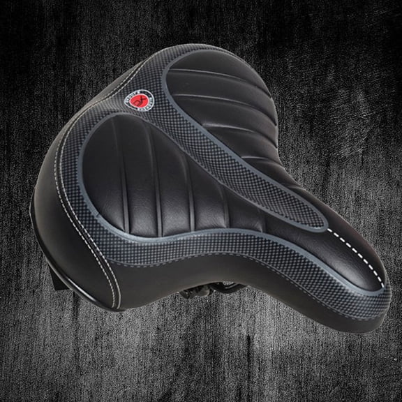 COSMOBETTY Bike Saddle Comfort Comfortable Sitting 1Set Black