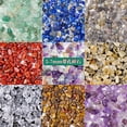 thumbnail image 2 of Namzi-b 5 pieces purple natural crystal crushed stone irregular with holes 5-7mm natural crushed stone demagnetized natural stone DIY bracelet necklace accessories, 2 of 2