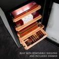 thumbnail image 2 of Schmécké 250 Cigar Cooler Humidor W/ Humidity Control, Stainless Steel, 2 of 7