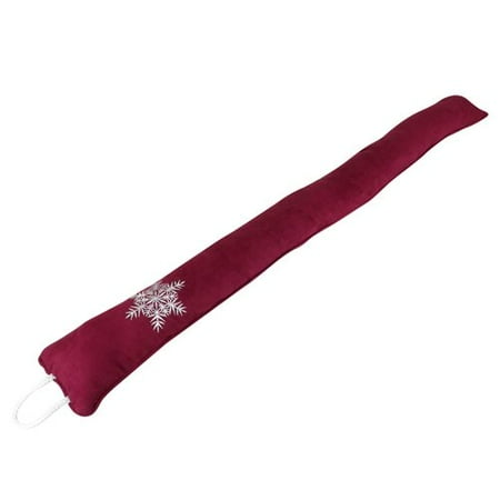 Evelots 36" Hanging Door Draft Stopper Snowflake,Save Energy, 3 Colors Available