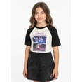 thumbnail image 5 of K-Pop Demon Hunters, Girls' & Big Girls' Graphic Skirt, Honmoon Lines, Sizes 4-16, 5 of 9