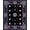 Black, Pattern 4, variant on ODIKA 4'x6' Machine Washable Non-Slip Area Rug, Creative Halloween with Haunted and Creepy Landscape Motif High Traffic Rug, Blue, 100445