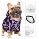 thumbnail image 3 of Fotbe Cartoon Black Cats Sudadera con Estampado para Perros Pequeños – Suéter con Capucha para Mascotas, Tela Suave de Forro Polar con Bolsillo-Large, 3 of 7