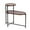 Walnut Brown, variant on Tcbosik Tray Sofa Side Table, 2-Tier Wood End Table with Open Shelf for Home Office Living Room Bedroom, Walnut Brown