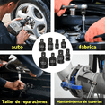 thumbnail image 5 of "Juego Adaptador Para Dado De Impacto Llave Inglesa 6 Pz Lab.G, Azul ", 5 of 5