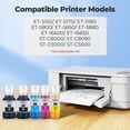 thumbnail image 2 of Botellas de recarga de tinta Topcolor 542 para ET-5850 ET-5150 ET-5170, 2 of 8