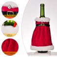 thumbnail image 3 of Suministros de decoración navideña, falda navideña, juegos de botellas de vino, ropa, juegos de vino, decoración de mesa para el hogar, 3 of 4