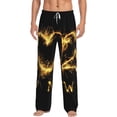 thumbnail image 2 of Lsque Happy New Year 2025 D Print Men's Pajama Pants, Lounge Pant - Comfortable Home Wear,Elastic Waistband, Stylish Design-Large, 2 of 9