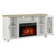 thumbnail image 5 of FESTIVO Elegant 61" TV Stand with Fireplace - White, 5 of 6