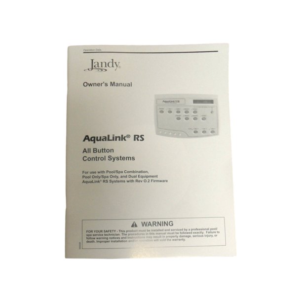 Jandy Aqualink Control Panel Manual