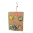 thumbnail image 1 of Hanging Bird Chew Toys, Safe And  Cardboard Chew Toy  Replacement For  For  Cardboard Gnawing M, 1 of 8