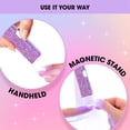 thumbnail image 5 of Salon Perfect Cordless Nail Lamp with Stand, Handheld UV/LED Light for Gel Nail Polish, Rechargable USB Nail Dryer for Fast Curing, Pink, 5 of 11
