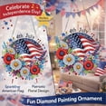 FLOPESN 6PCS DIY American Independence Day Diamond Art Painting Pendant ...