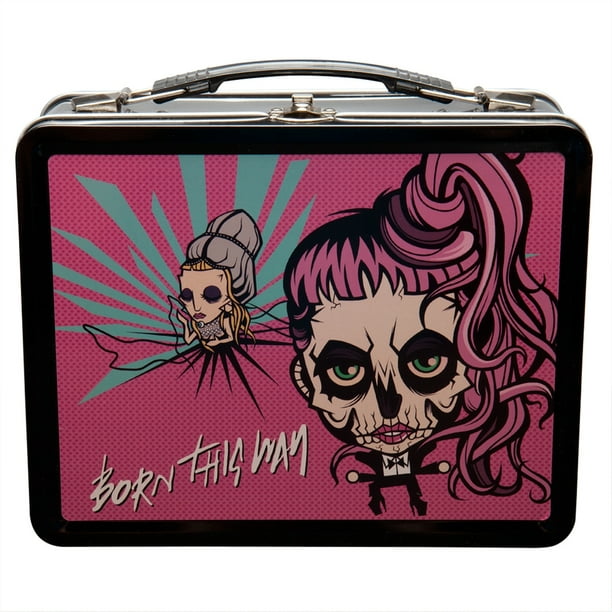 Lady Gaga - Gaga Skeleton Cartoon Lunch Box - Walmart.com ...