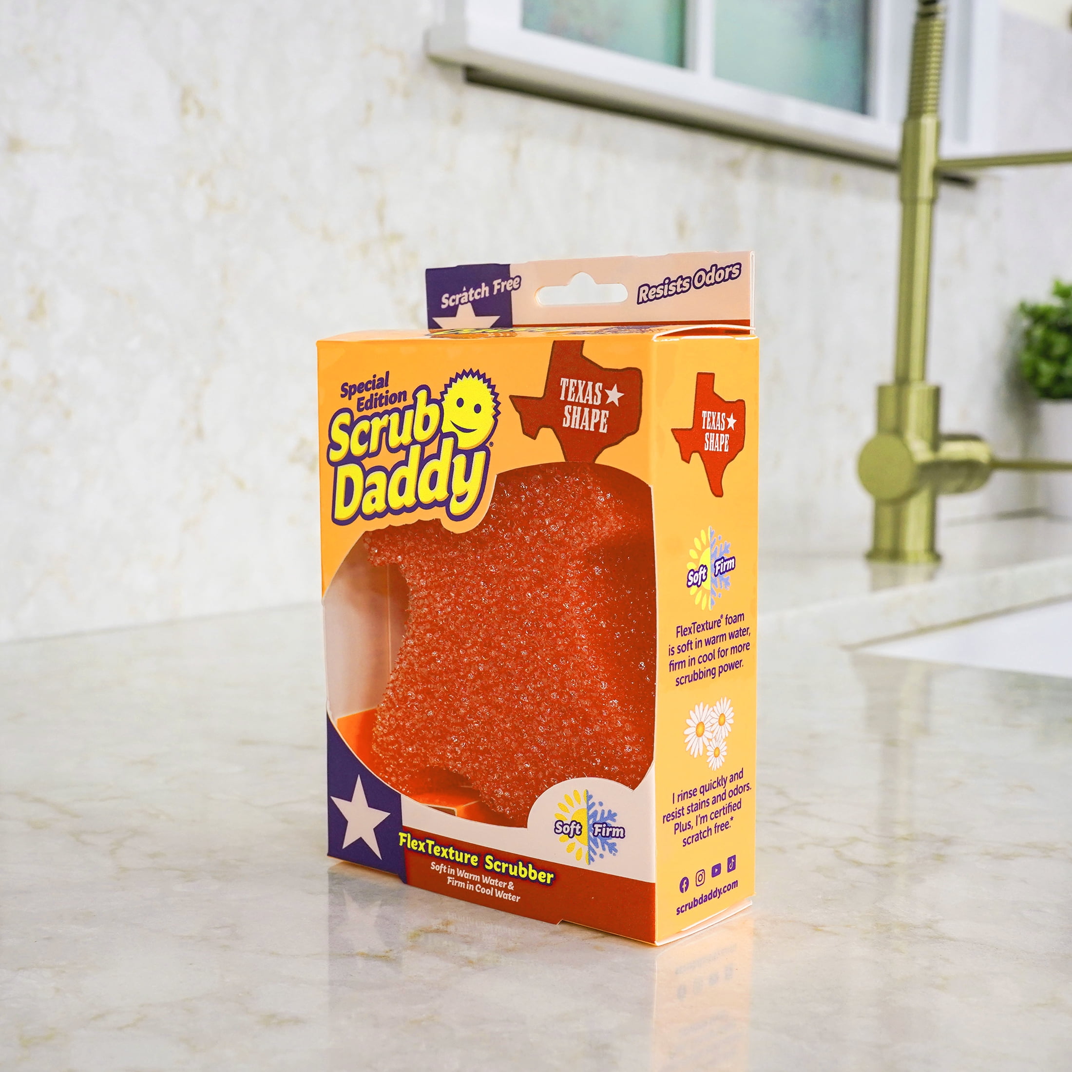 Scrub Daddy Texas Non-Scratch Cleaning Sponge