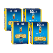 De Cecco Elbows & Farfalline Pasta Variety Pack (2 of each)