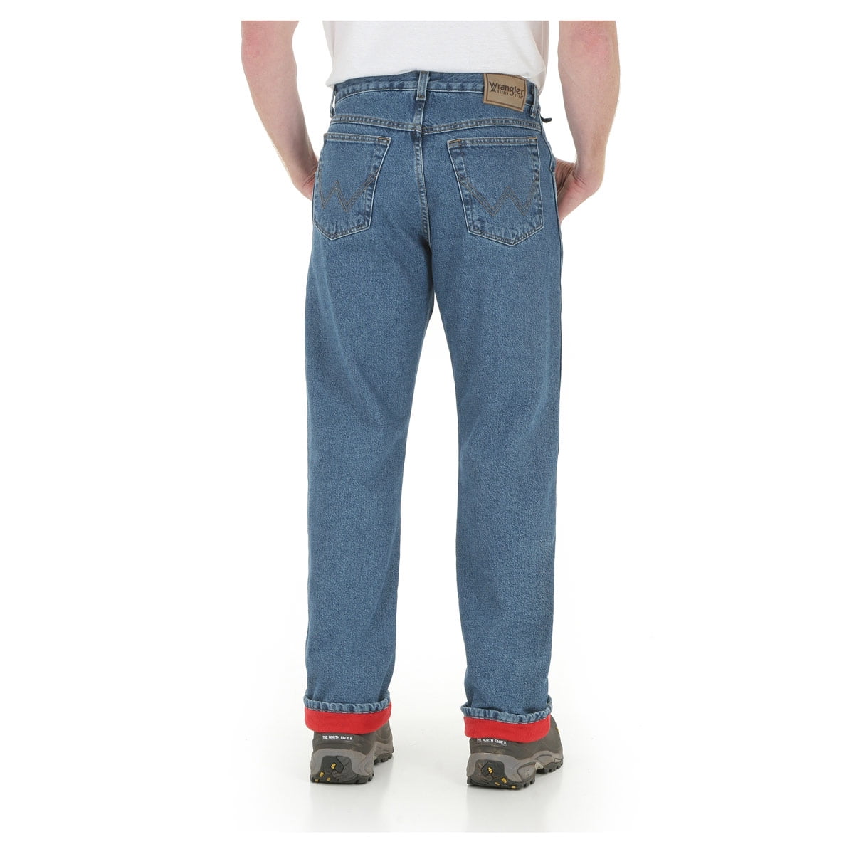 wrangler rugged wear fleece lined jeans
