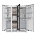 thumbnail image 5 of KoolMore Reserve Panel Ready 30 in. Column Refrigerator with 18 in. Wine Cooler and Freezer, 5 of 13