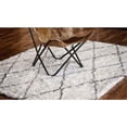 thumbnail image 3 of nuLOOM Nida Plush Shag Area Rug, 8' x 10', Ivory, 3 of 5