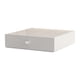 thumbnail image 3 of Caja de almacenamiento de escritorio apilable, minimalista, multiusos, resistente al desgaste. 20 cm x 20 cm x 5 cm, 3 of 9